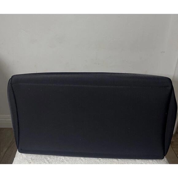 VGUC Save My Bag - Made in Italy - Miss World - Black Neoprene Satchel Handbag. - Picture 9 of 9